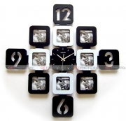 Деревянная настенная фоторамка, рамка для 8 фотографий 10х10 ...