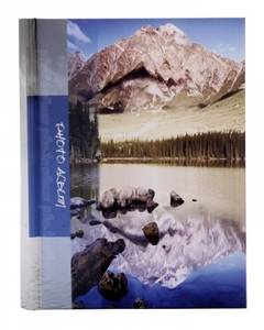 Классический фотоальбом, альбом для фотографий 10х15, 200 фото, ПРИРОДА, горы