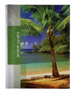 Классический фотоальбом, альбом для фотографий 10х15, 200 фото, ПРИРОДА, пальма