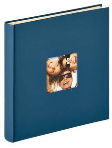 Фотоальбом, альбом с магнитными листами 30х32, 50 страниц (25 листов), РАДОСТЬ, синий