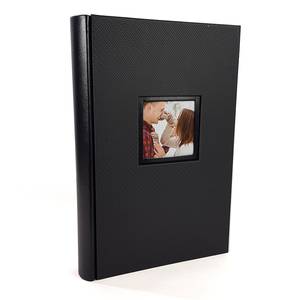 Классический фотоальбом, альбом для фотографий 10х15, 300 фото, CLASSIC BLACK WIN, черный