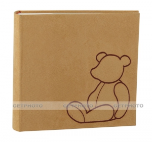 Фотоальбом, альбом для 200 фотографий 10х15, МИША, медведь. мишка