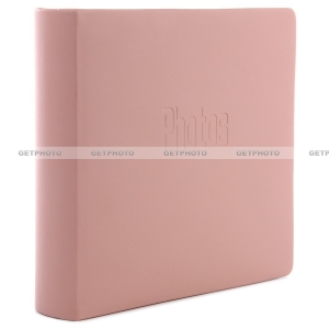 Фотоальбом, альбом для фотографий 10х15, 200 фото, в кейсе, DELUXE PHOTOS, розовый 